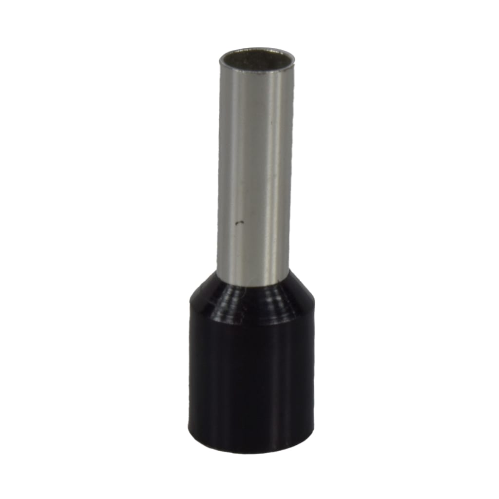TERMINAL PIN HUECO NEGRO 10AW6 X 1 PQTE DE 100 UNID