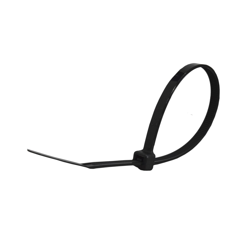 AMARRE 200x4.8mm NEGRO X 10 UNID / PQTE 100 UNID