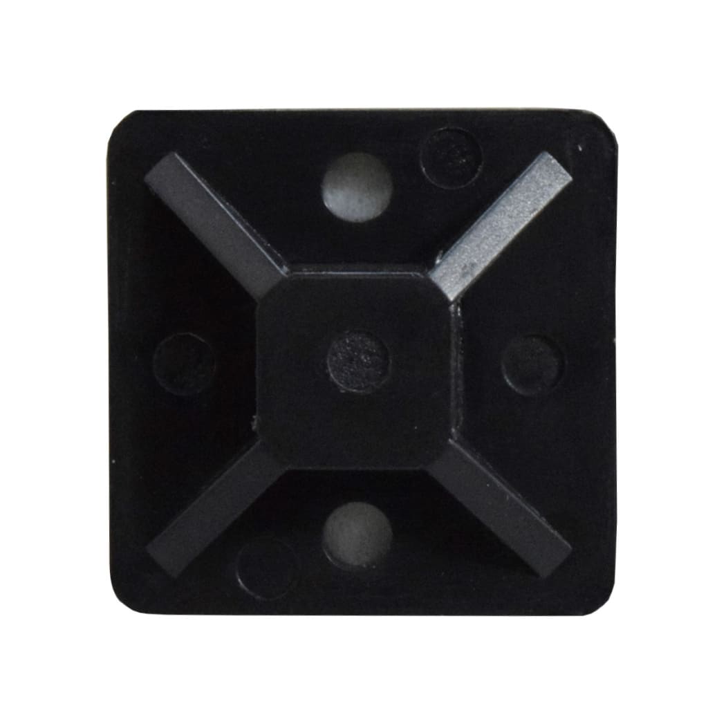 BASE ADH P/AMA 25X25 NEGRA 1 PQTE X 100