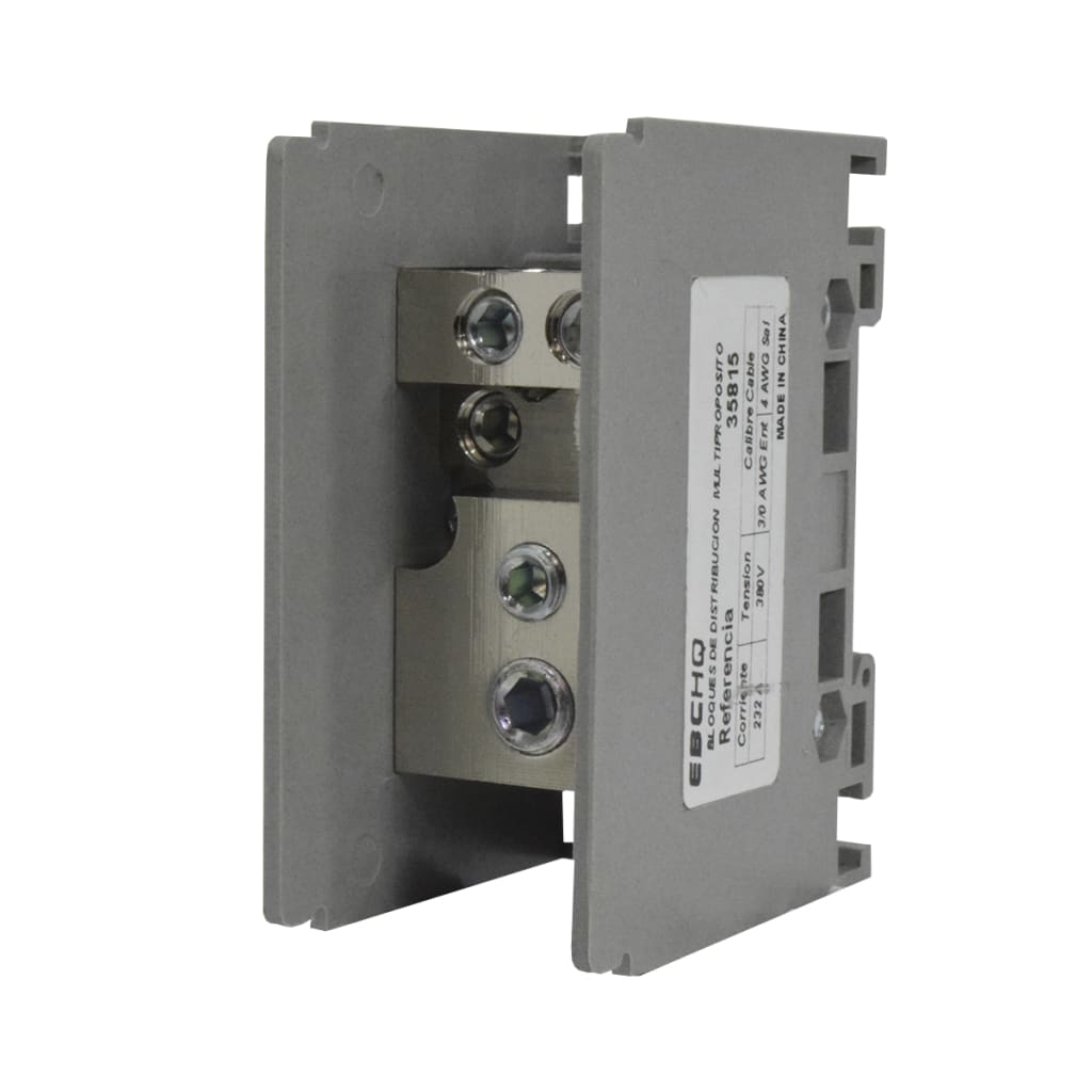 BLOQ DIST 3/0AWG/SAL 4X4AWG 232A/690V