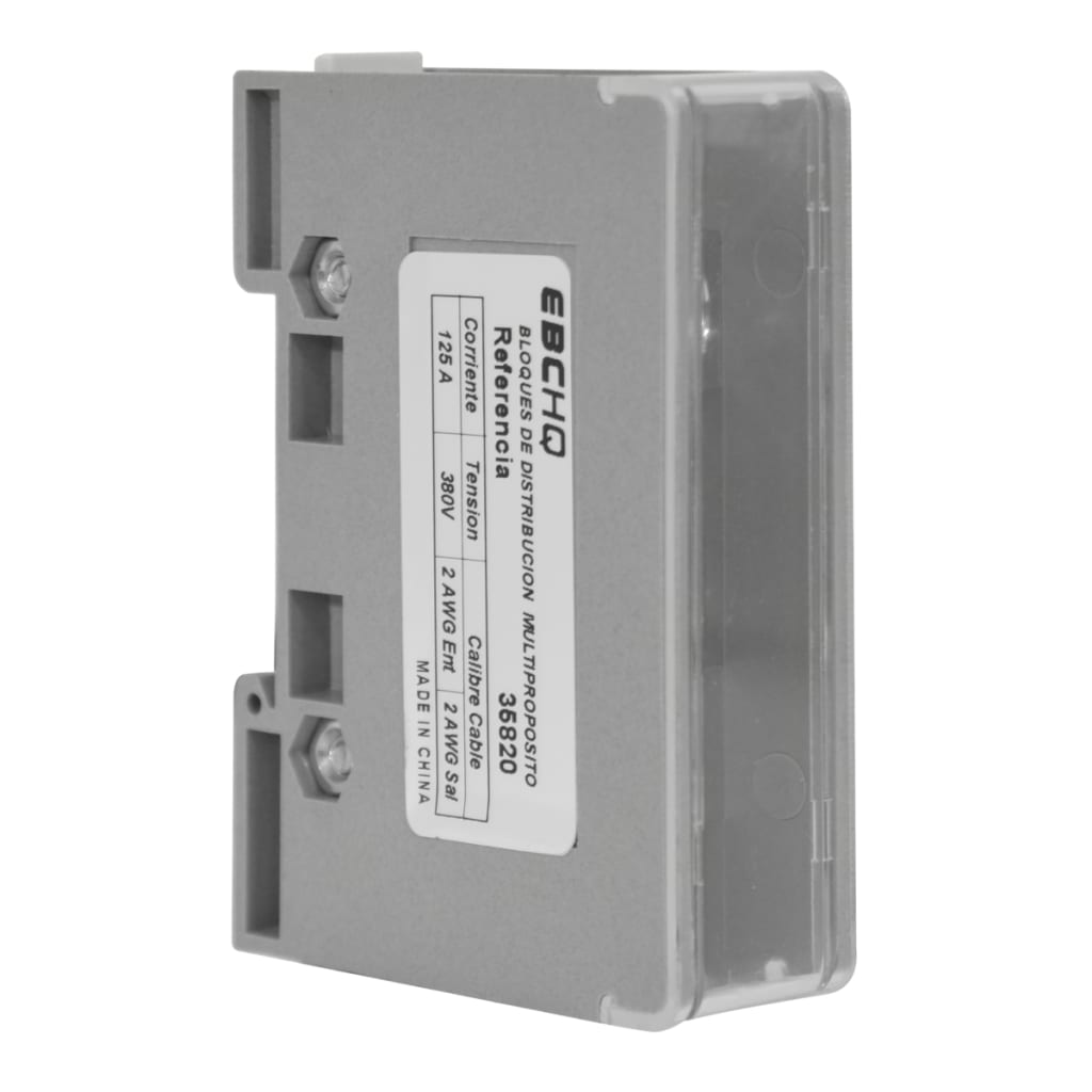 BLOQ DIST 2X2AWG/SAL 2X2AWG 125A/690V