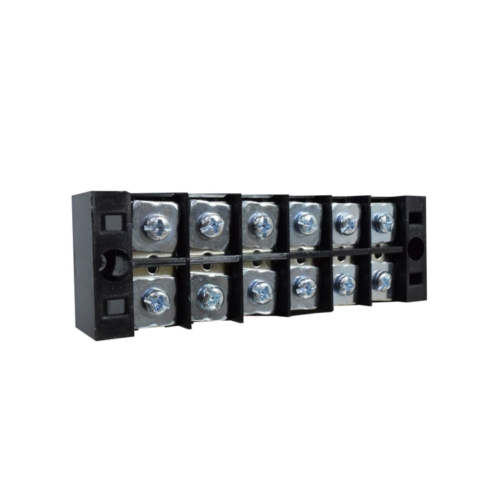 REGLETA TB C/TAPA 6P 45A/600V X 20 UNID