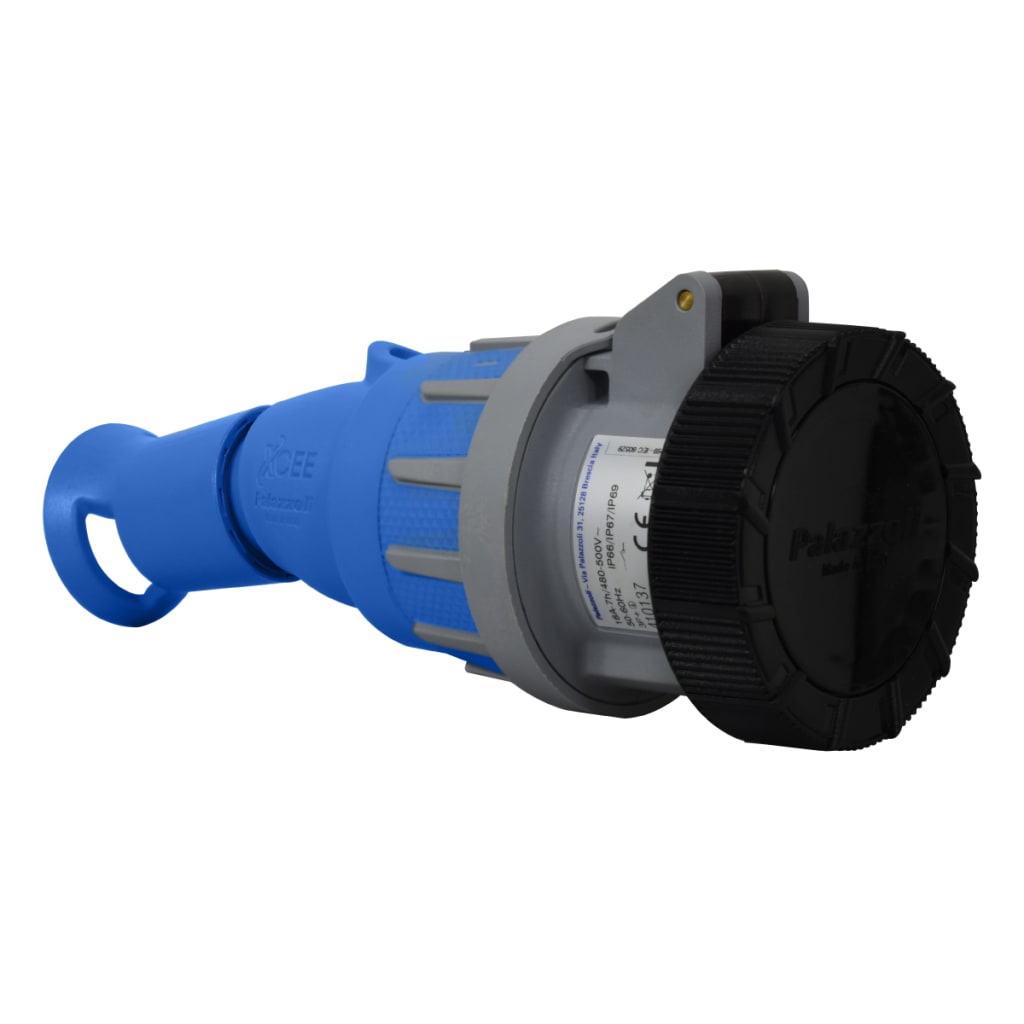 TOMA AEREA ROT-SECC 4X16A 500V 7H IP66/67/68/69 NEGRA XCEE