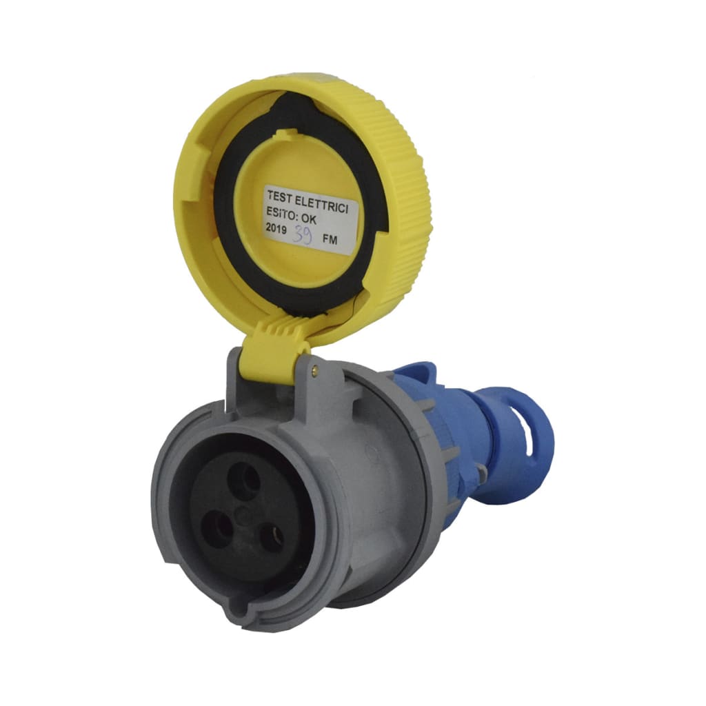 TOMA AEREA ROT-SECC 3X32A 110V 4H IP66/67/68/69 AMARILLA XCEE