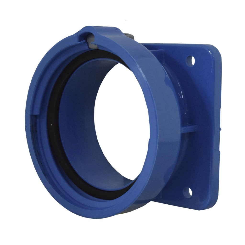 SOPORTE INCRUSTAR RECTO 65X83mm  USAR CON 16A 3P+N+T / 32A 2P+T 3P+T IP66/IP67/IP68/IP69