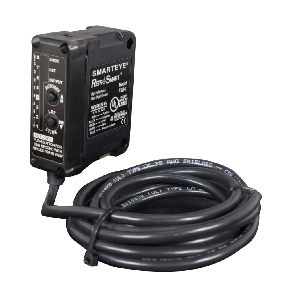 SENSOR FOT REFLEX 2.4mm NPN/PNP 12-24VDC TRANSP CA