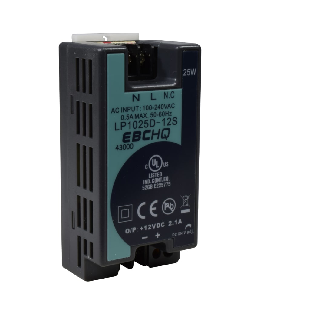 FUENTE SW 12VDC/25W RIEL 90-264V