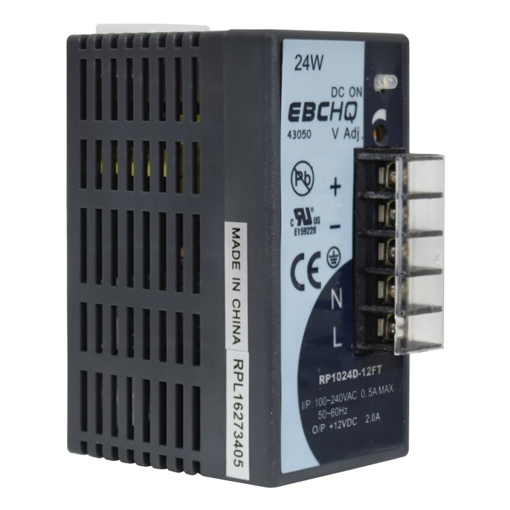 FUENTE SW 12VDC/24W RIEL UL