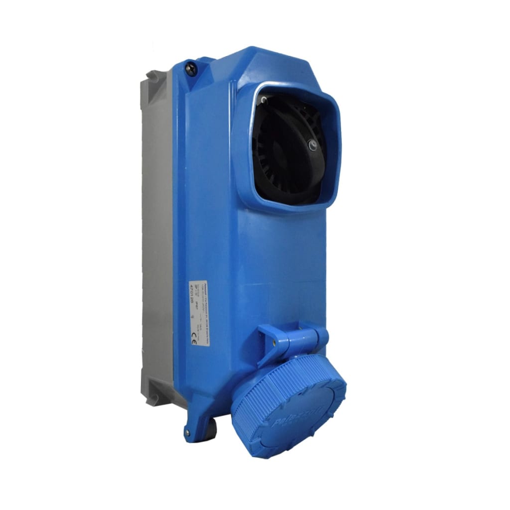 BASE CON INTERR GRP S/PONER  TAIS 3X16A 230V 6H IP67 AZUL