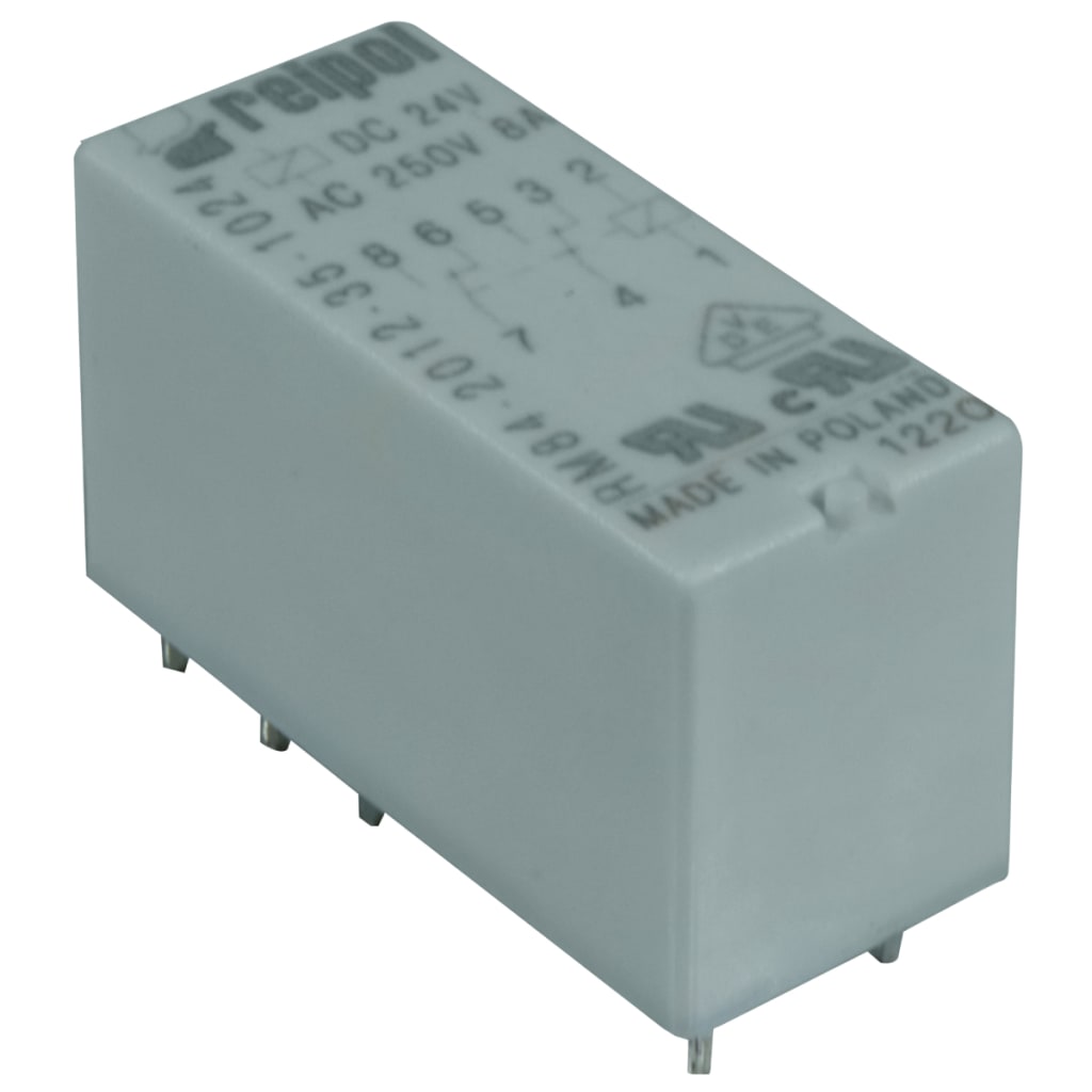MINI RELEVO 8 PINES 24 VDC IP67