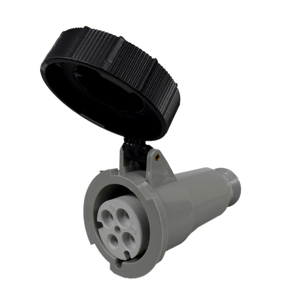 TOMA AE 4X32A 500V 7H IP67 NEGRA