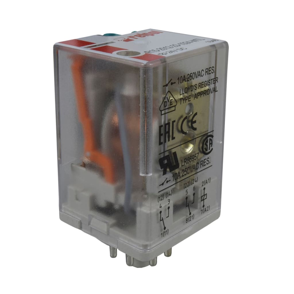RELEVO 24VDC 8 PINES 10A/250VAC UL