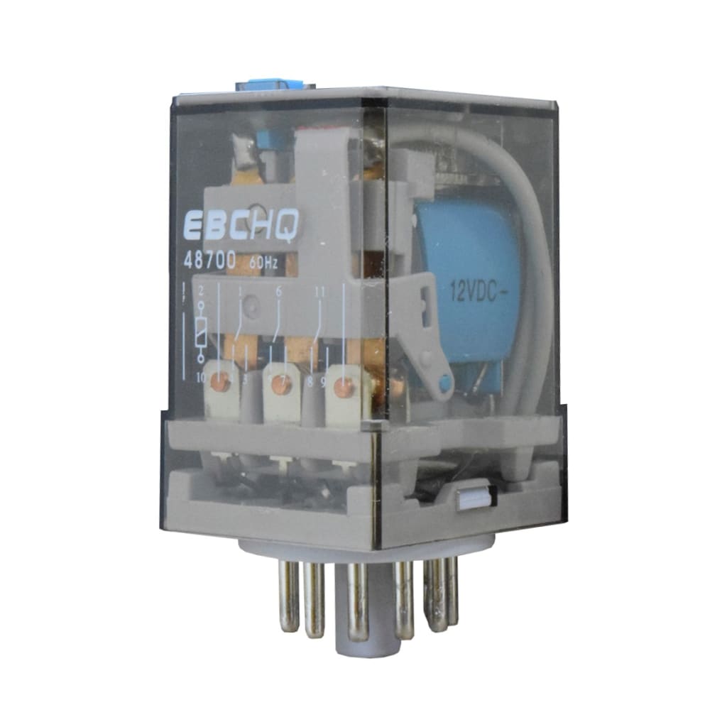 REL 12VDC 11P 10A/250VAC