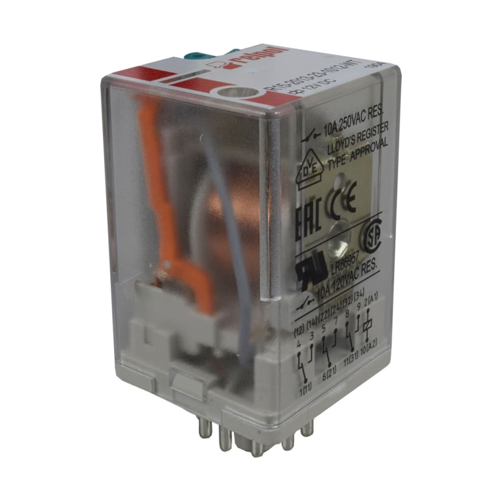 RELEVO 12VDC 11 PINES 10A/250VAC UL