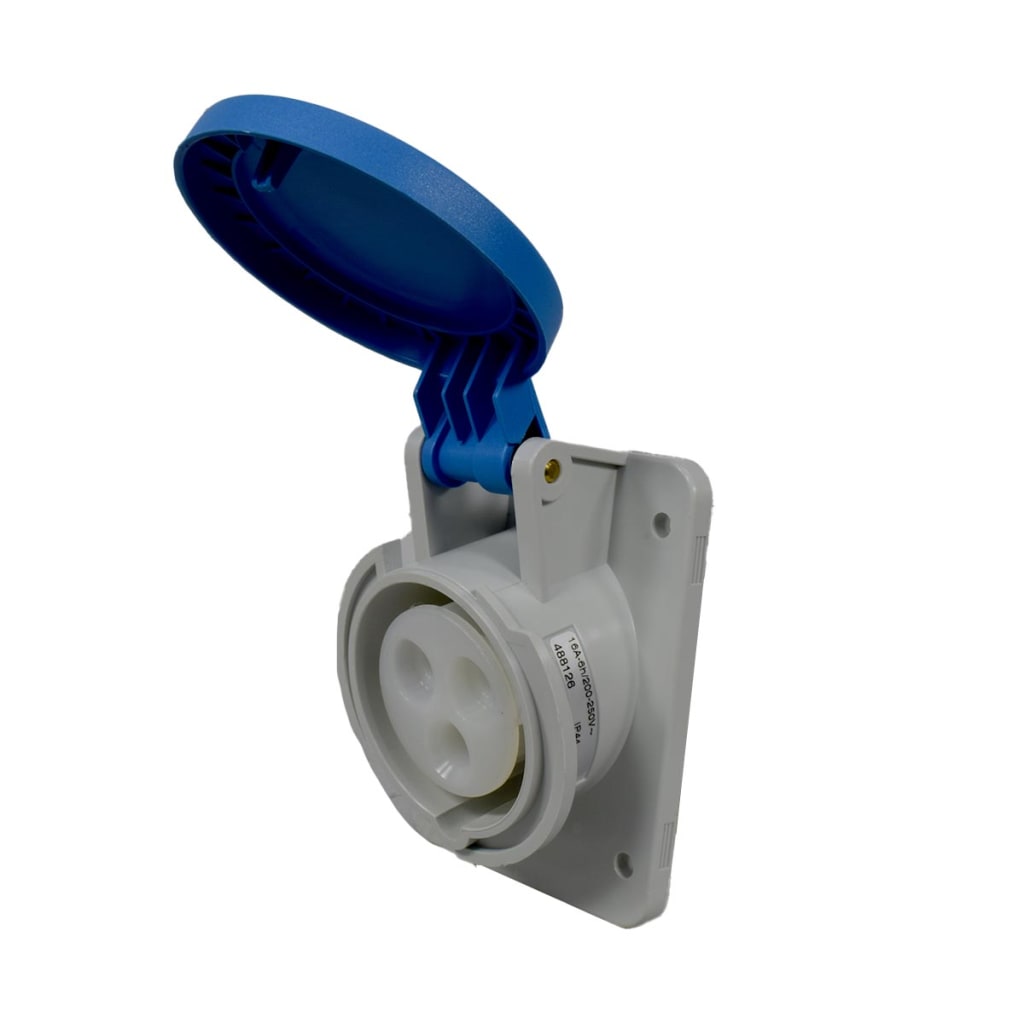 TOMA INC 3X16A 230V 6H IP44 AZUL