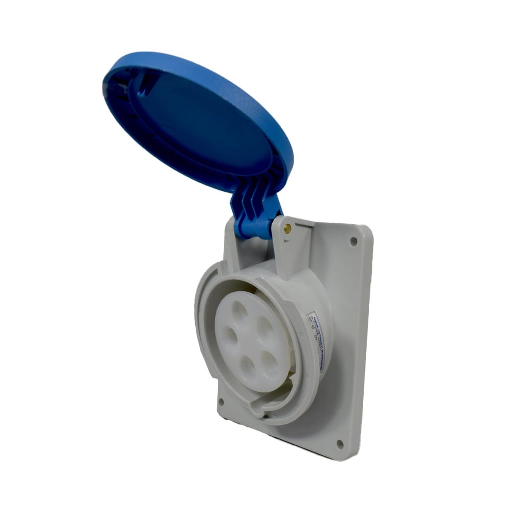 TOMA INC 5X16A 230V 9H IP44 AZUL
