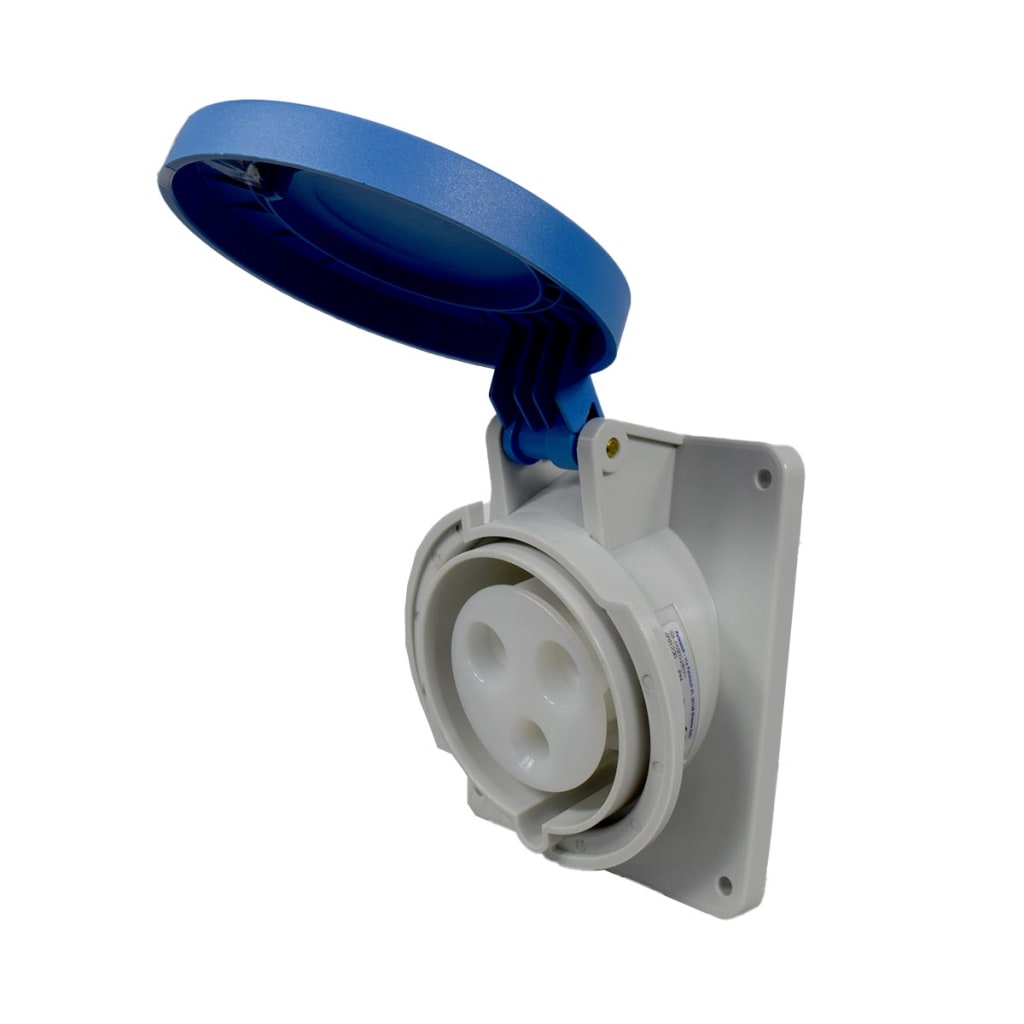 TOMA INC 3X32A 230V 6H IP44 AZUL