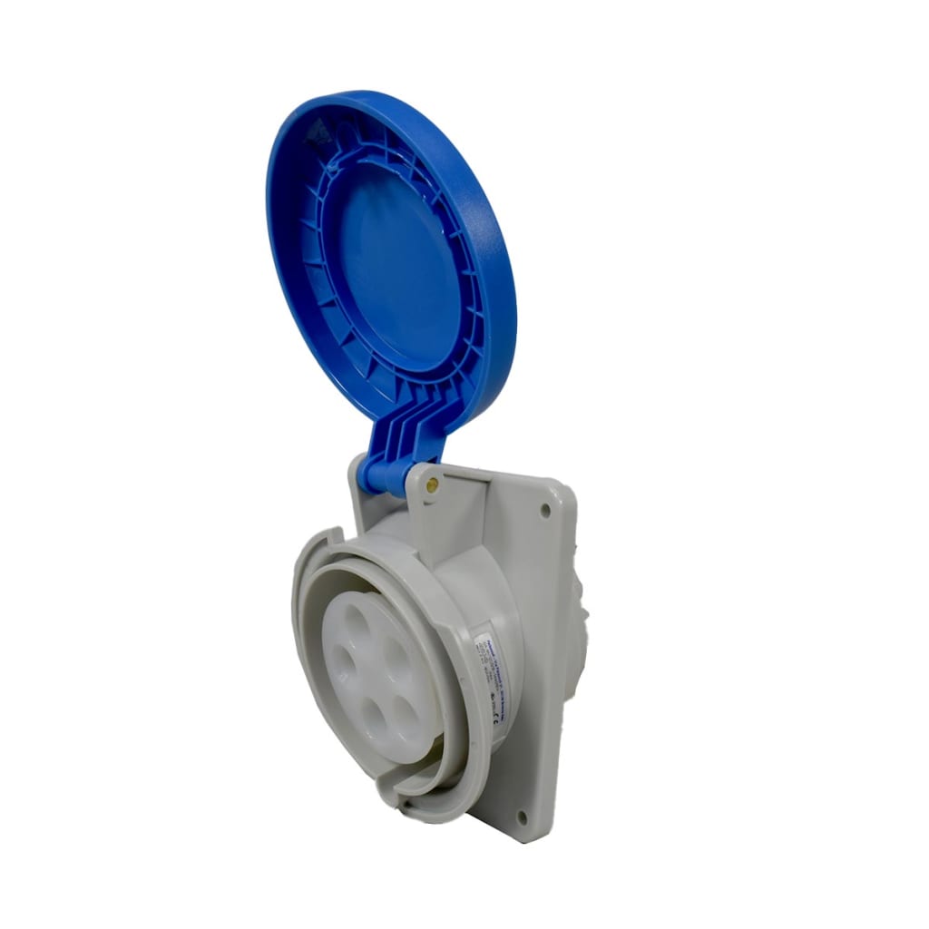 TOMA INC 5X32A 230V 9H IP44 AZUL