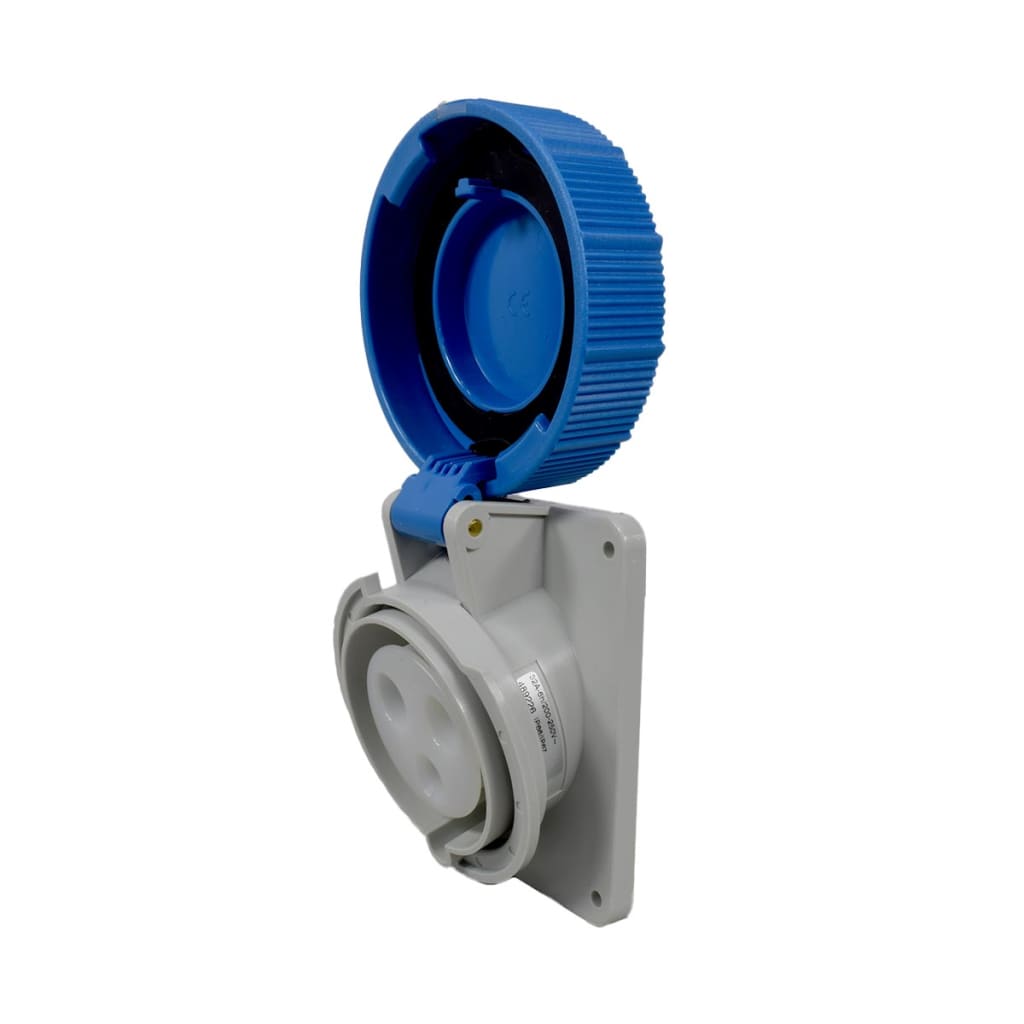 TOMA INC 32A INCLI 15° 230VAC 2 POLOS+T