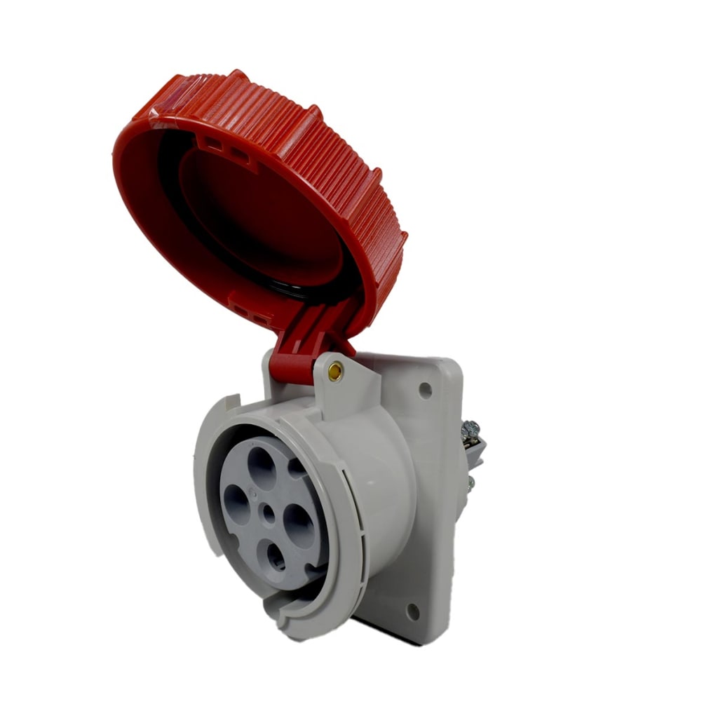 TOMA INC 63A INCLI 15°380VAC 3 POLOS+T