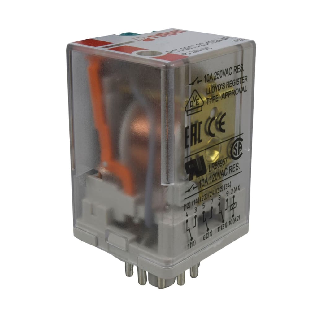 RELEVO 24VDC 11 PINES 10A/250VAC UL