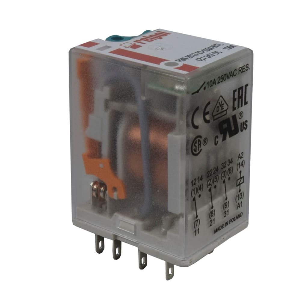 MINI RELEVO 24VDC 11 PINES PLANOS UL