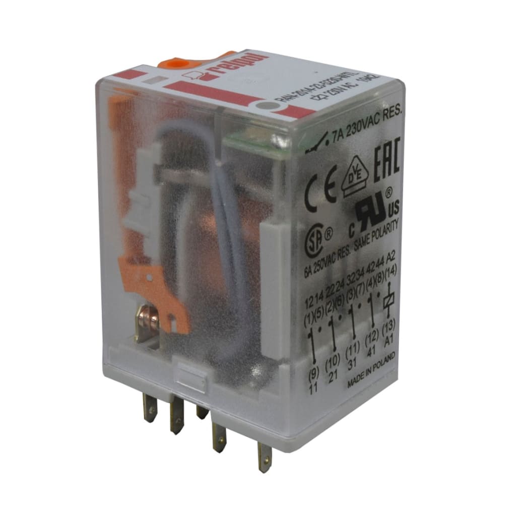MINI RELEVO 220VAC 14 PINES PLANOS UL