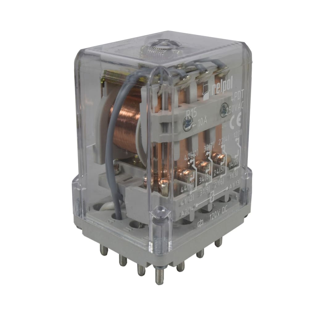 RELEVO 120VDC 14 PINES 10A  UL