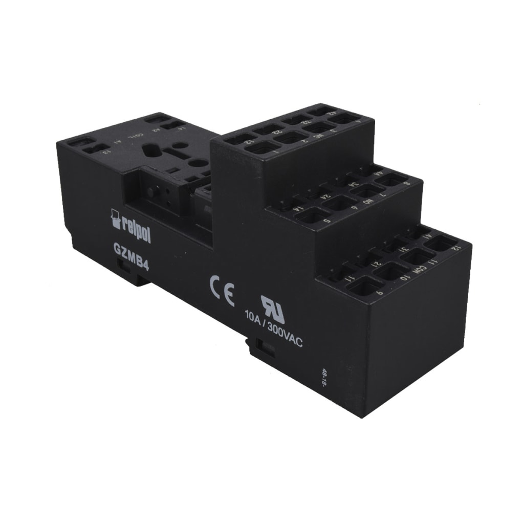 BASE 14 P CONEX RESORTE P/RIEL UL REL