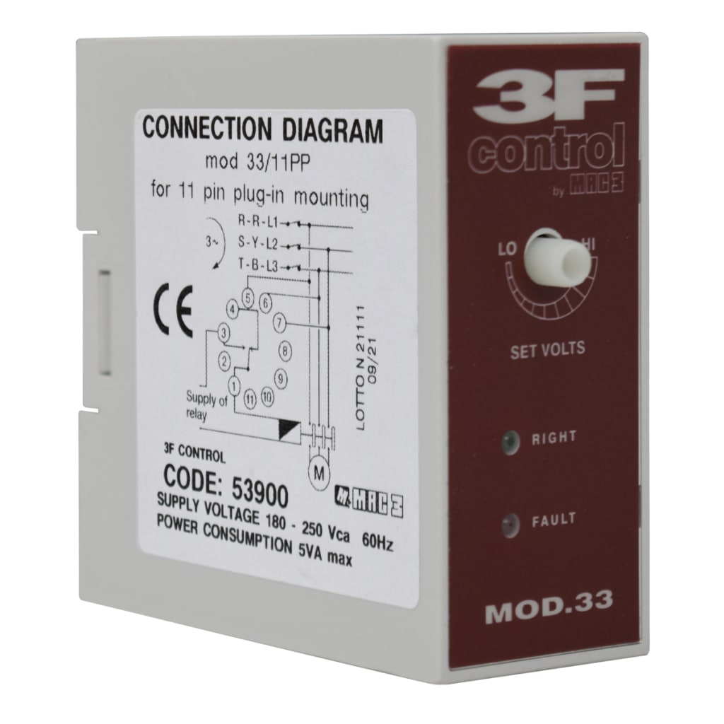 VIG TEN 180-250V ANLG TRIF