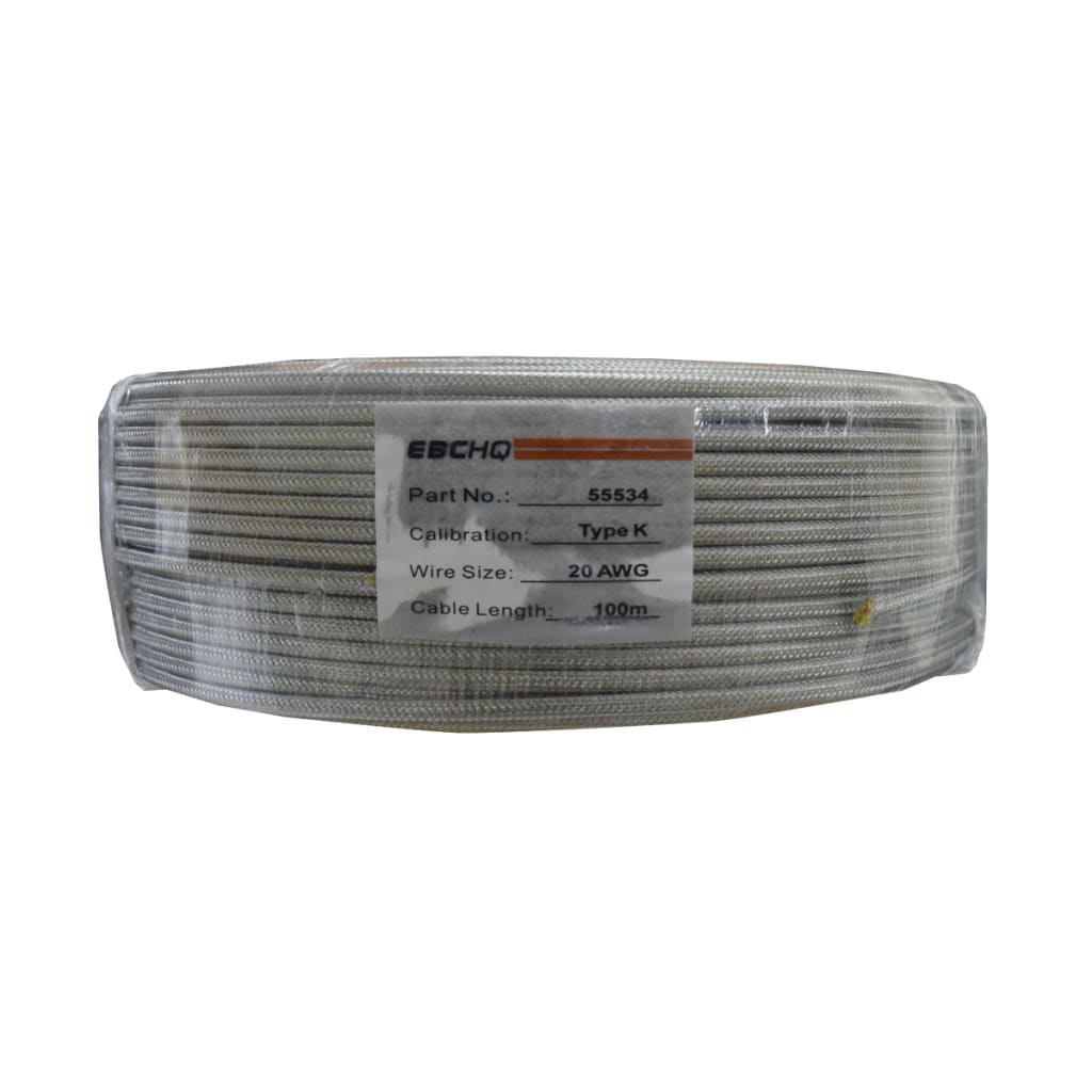 CABLE EXT TC K 20AWG F.V MALLA