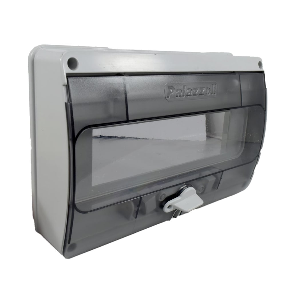 TAPA CON VENTANA TRANSPARENTE Y CARRIL