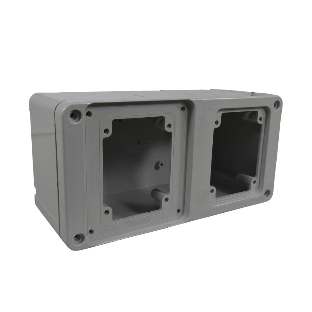 CAJA S/PON P/2 TOMAS 103X206 mm