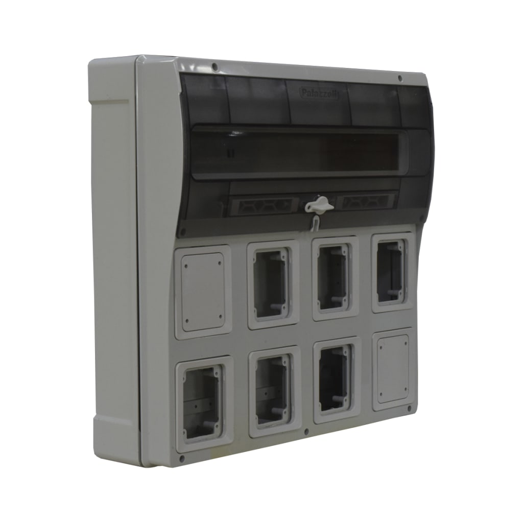 CONTENEDOR PLAST 22MODULOS BASES X8 IP66