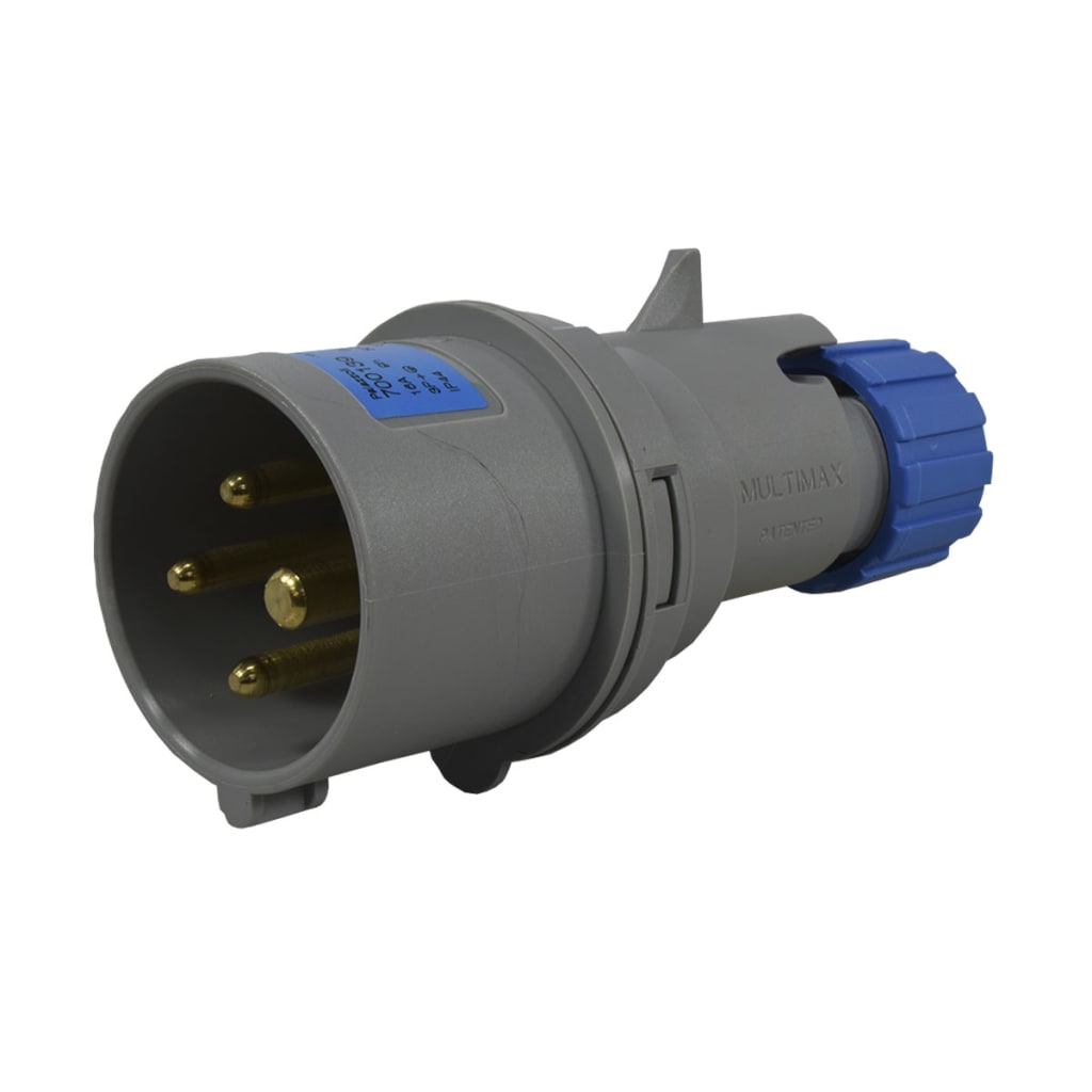 CLAV 4X16A 230V 9H IP44 AZUL