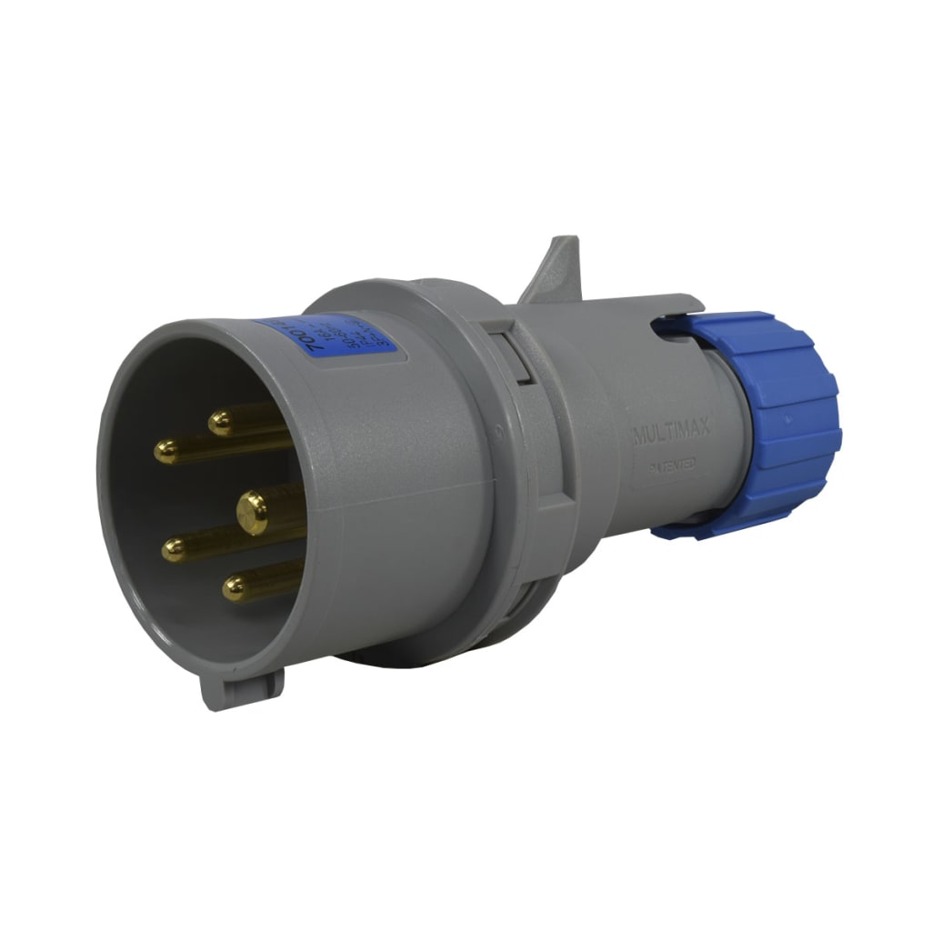 CLAV 5X16A 230V 9H IP44 AZUL