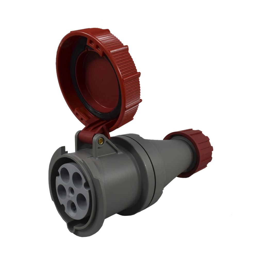 TOMA AEREA 5X63A 400V 6H IP67 ROJA