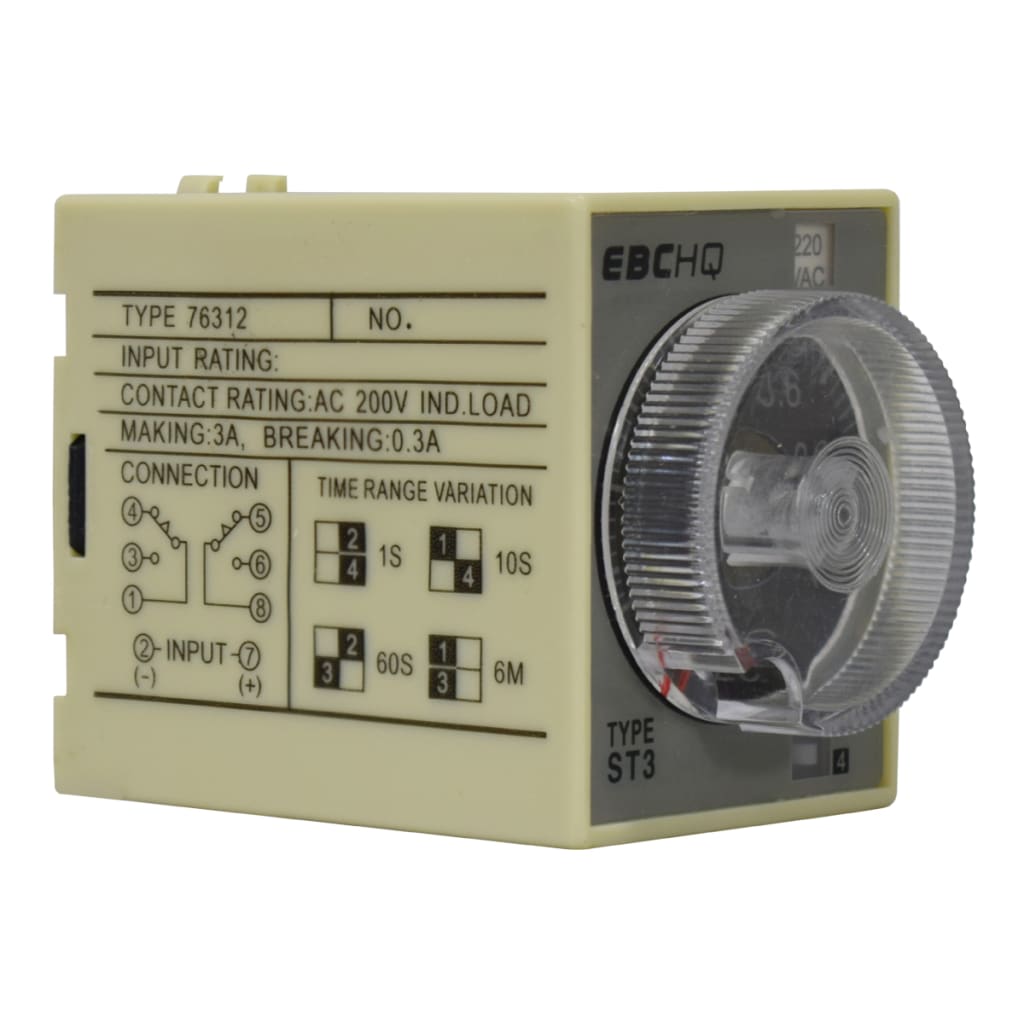 TEMP ANLG 1-10-60SEG/6MIN 220V
