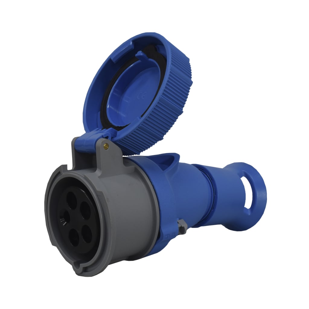 TOMA AEREA 5X16A 220V 9H IP66/67/68/69 AZUL XCEE