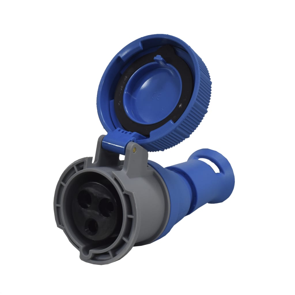 TOMA AEREA 3X32A 220V 6H IP66/67/68/69 AZUL XCEE