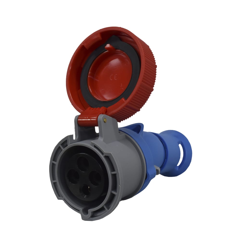 TOMA AEREA 4X32A 400V 6H IP66/67/68/69 ROJA XCEE
