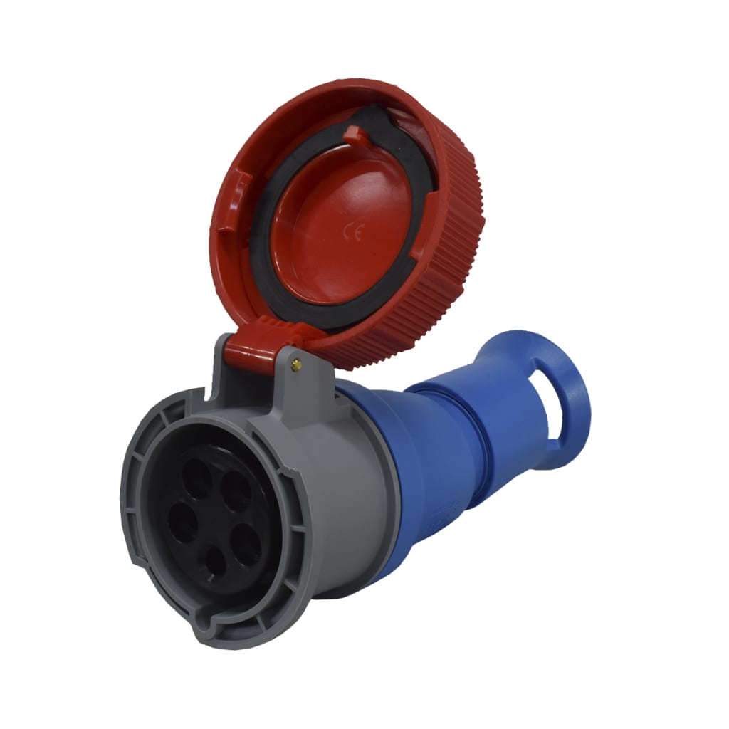 TOMA AEREA 5X32A 400V 6H IP66/67/68/69 ROJA XCEE