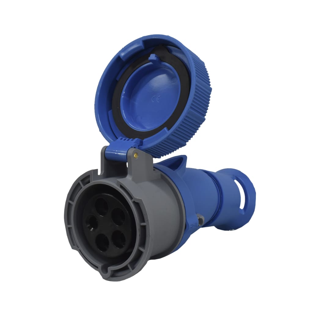 TOMA AEREA 5X32A 220V 9H IP66/67/68/69 AZUL XCEE