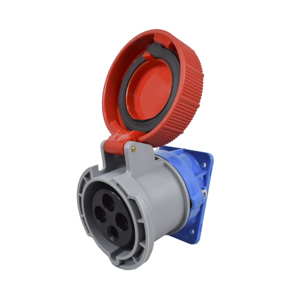 TOMA  INCRUSTAR INCLI 4X32A 400V 6H IP66/67/68/69 ROJA XCEE