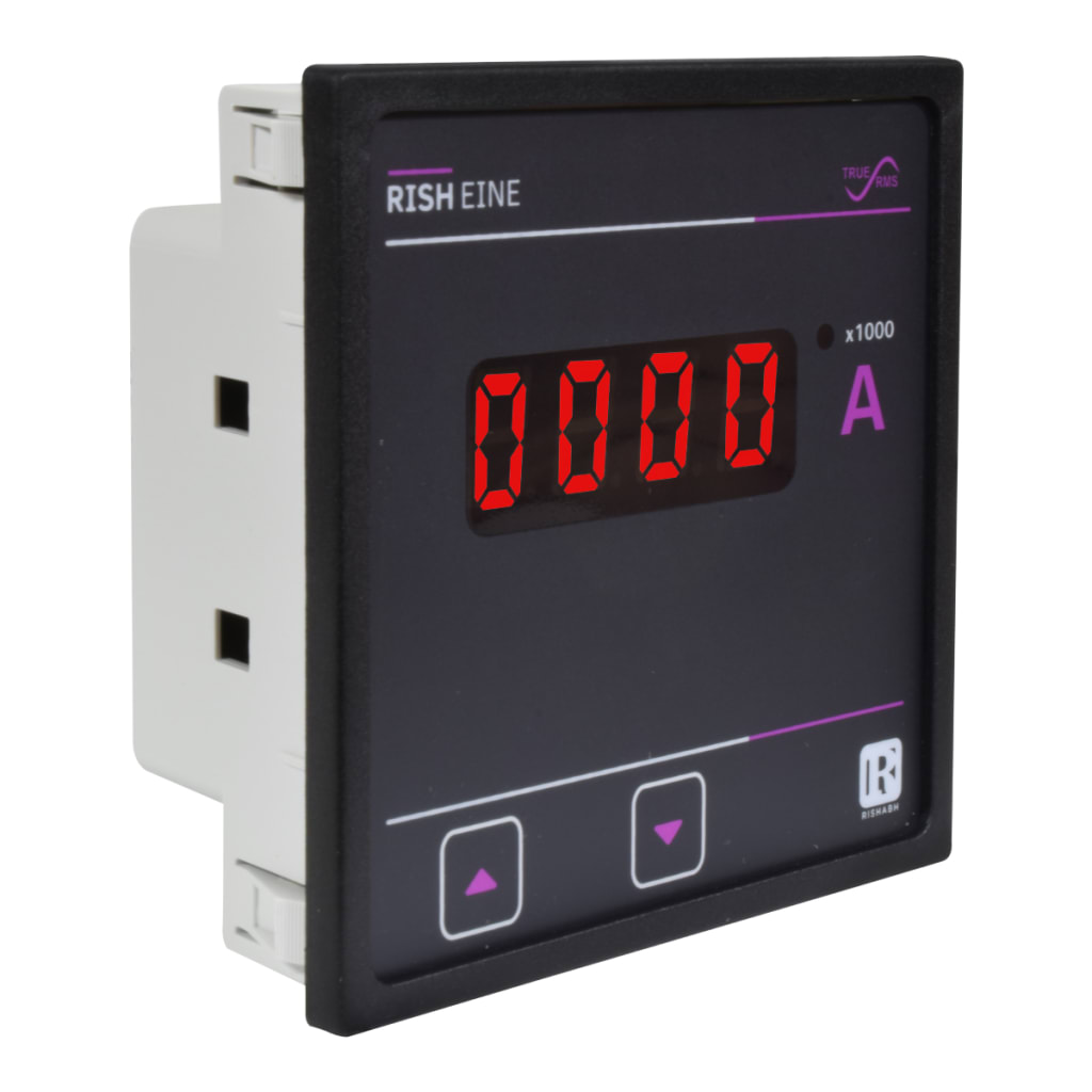AMP ESC MONOFASICO 1A/5A 96X96MM CLA 0.5