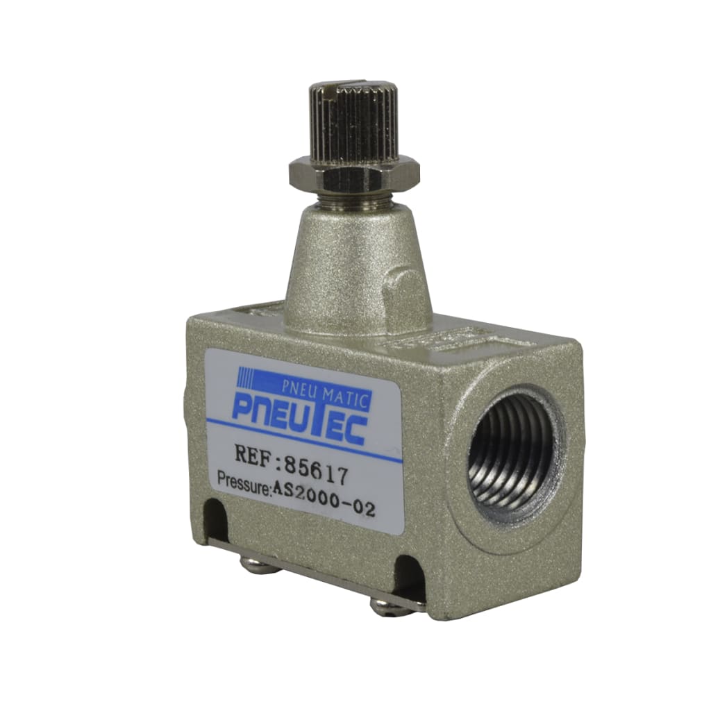 V CONTROL FLUJO 1/4 NPT ALUM 340 L/MIN