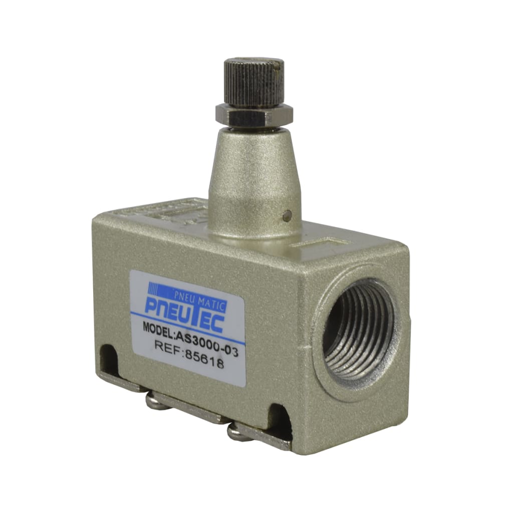 V CONTROL FLUJO 3/8 NPT ALUM 810 L/MIN