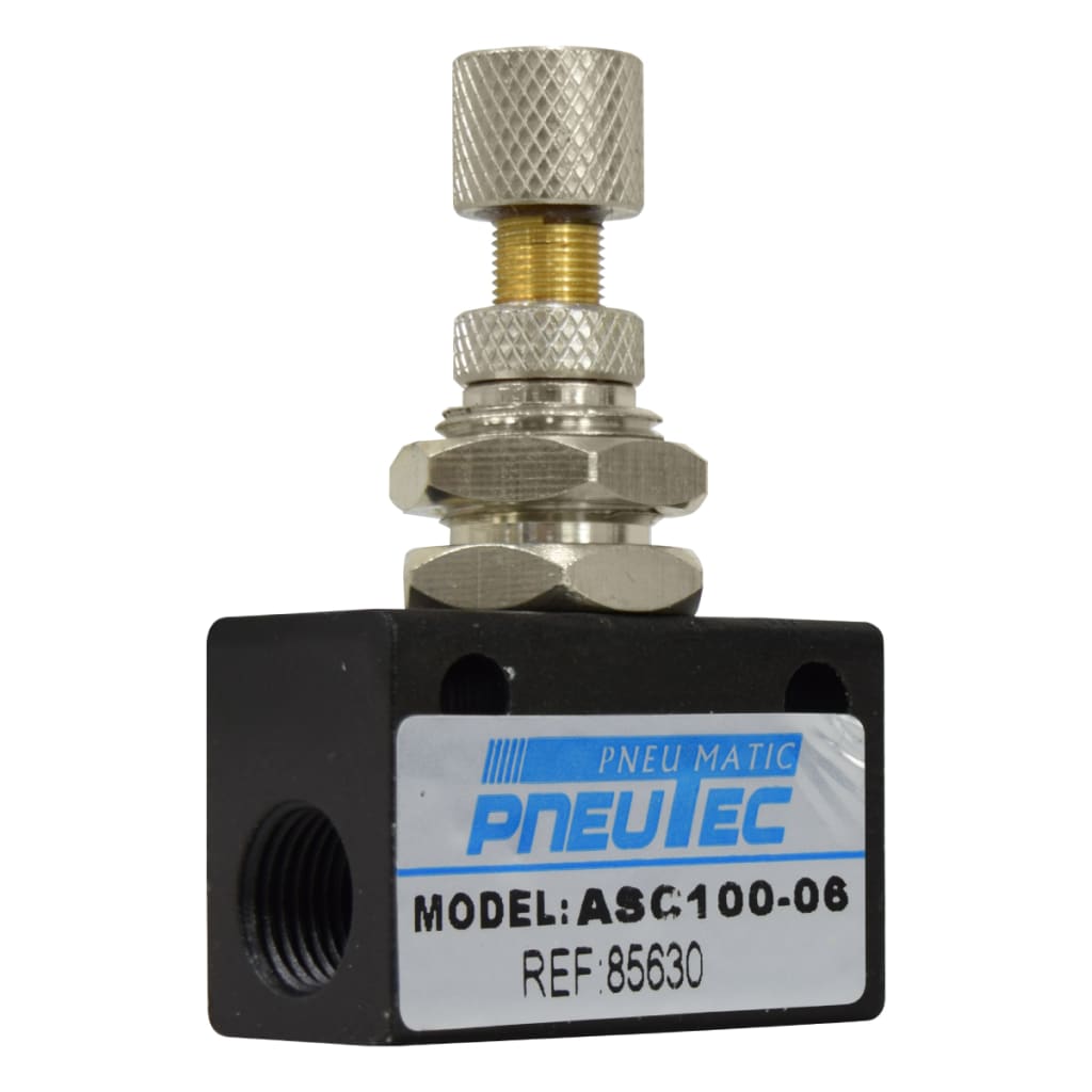 V CONTROL FLUJO 1/8"NPT 0.5-9.5Kgf/cn2 AL C/2HUE