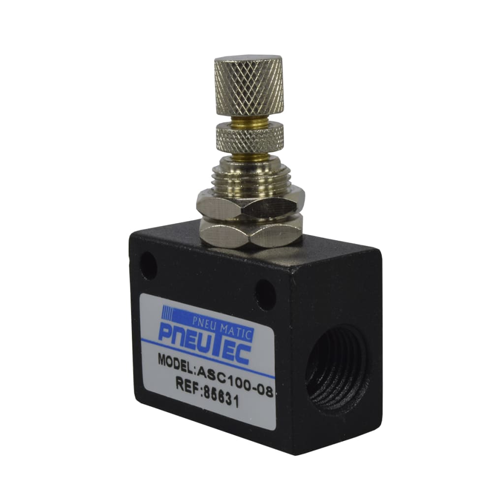 V CONTROL FLUJO 1/4"NPT 0.5-9.5Kgf/cn2 AL C/2HUE