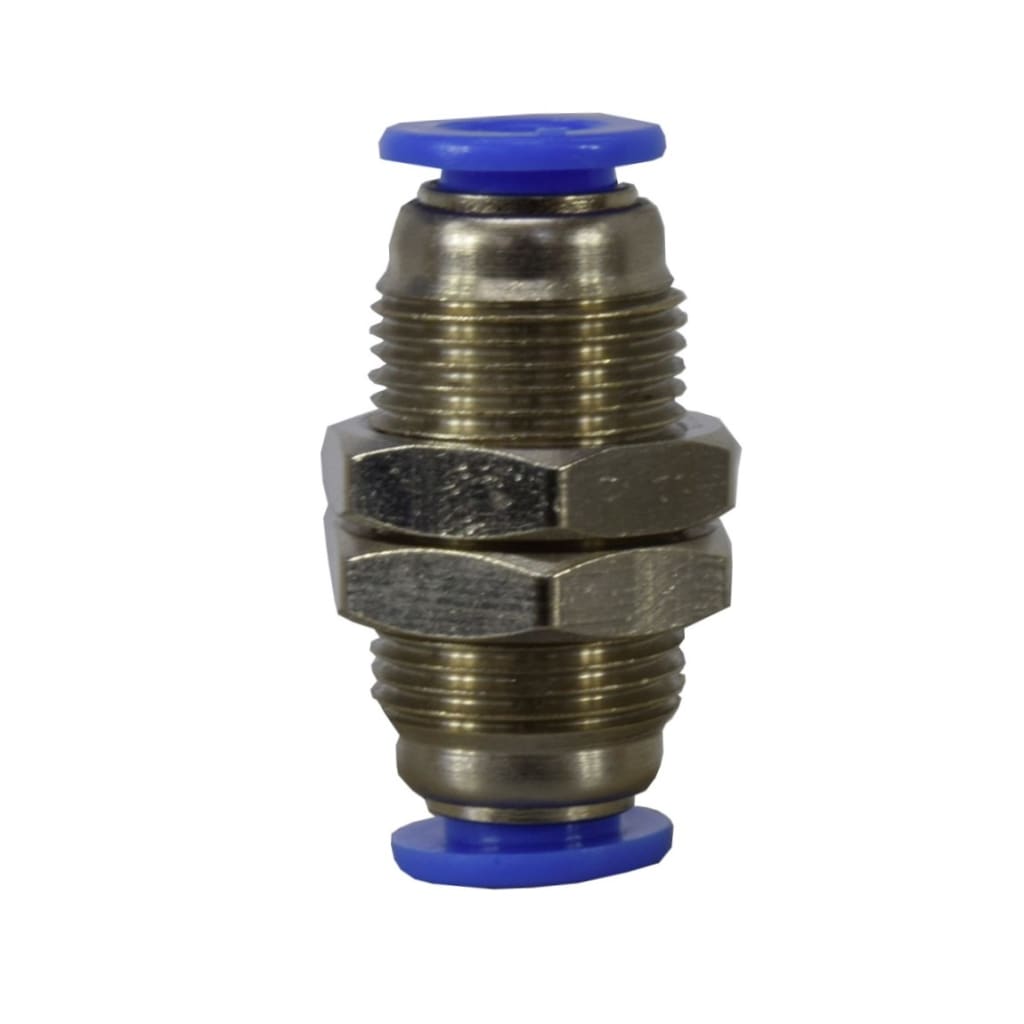 RACOR INST UNION P/MANG 6mm BRONCE X 10 UNID
